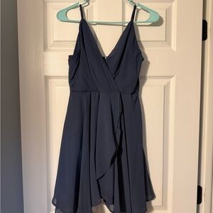 Windsor Deep Blue Mini Dress